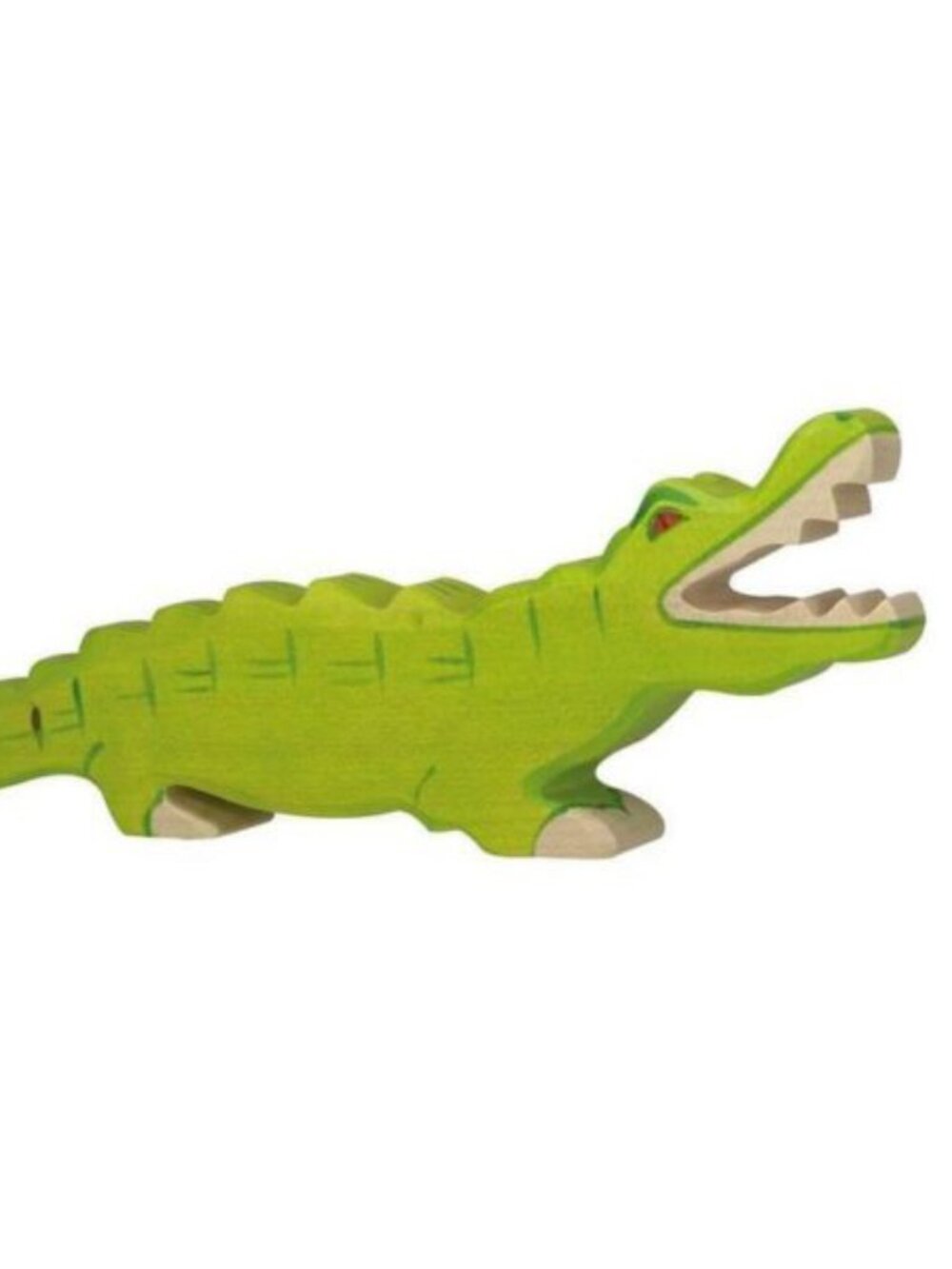 NWT Holztiger Wooden Toy Crocodile